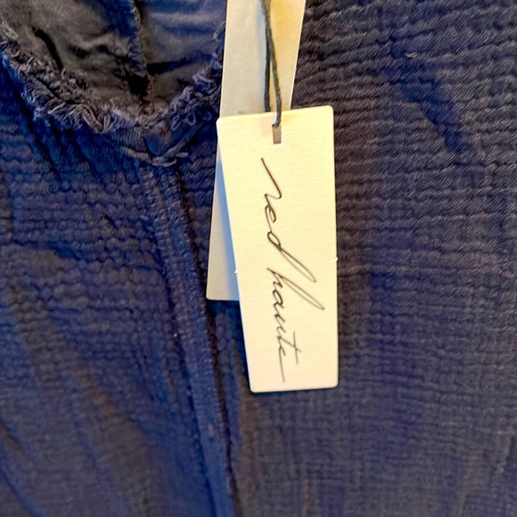 Brand new! RED HAUTE NAVY BLUE SLEEVELESS MINI DRESS SIZE med - Picture 2 of 3